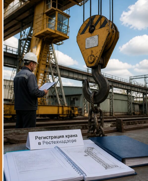 Регистрация крана в Ростехнадзоре в Нововоронеже от 15180 р. | Авеста ОТиПБ